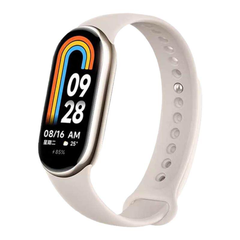 适用小米手环10官方同款氟橡胶9硅胶表带8/NFC运动保护套智能XIAOMI八九十代男生编织女生腕带非原装秋冬新款
