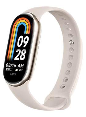 适用小米手环10官方同款氟橡胶9硅胶表带8/NFC运动保护套智能XIAOMI八九十代男生编织女生腕带非原装春夏新款