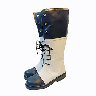 动漫人物鞋子定做cosplay偶像梦幻祭A级衣装羽风薰 cos鞋来图定制