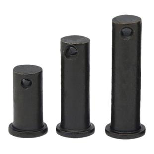 M8M10M12GB882销轴发黑定位销平头带孔销钉销子销轴圆柱带孔包邮