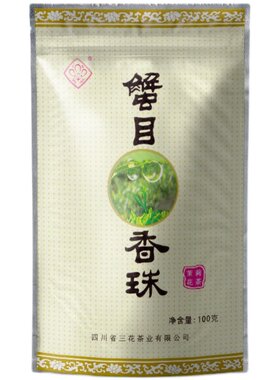 三花蟹目香珠茉莉花茶浓香型500g