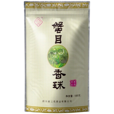 三花蟹目香珠茉莉花茶浓香型500g