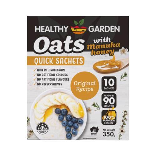 豪斯佳敦（Healthy Garden）澳洲麦卢卡蜂蜜麦片-原味350克