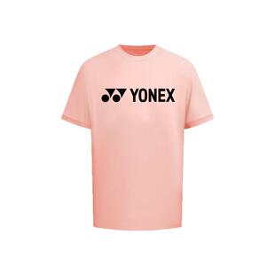 25年新款尤尼克斯YY羽毛球服运动服T恤上衣比赛训练短袖110015BCR