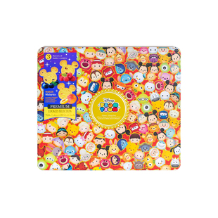 迪士尼家族喜相逢圣诞节曲奇饼干高颜值零食送女友大礼盒正版授权