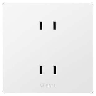 公牛七孔插座面板开关家用电源充电多孔墙上86型暗装四孔插板g12