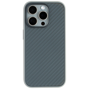 米斯登适用苹果16ProMax波纹手机壳iPhone15肤感磨砂磁吸保护套14简约半透立体格纹理软胶防摔外壳13高级新款