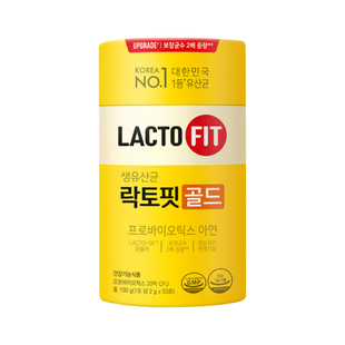 韩国直邮钟根堂LACTO-FIT乐多飞益生菌成人儿童活乳酸菌肠道调理