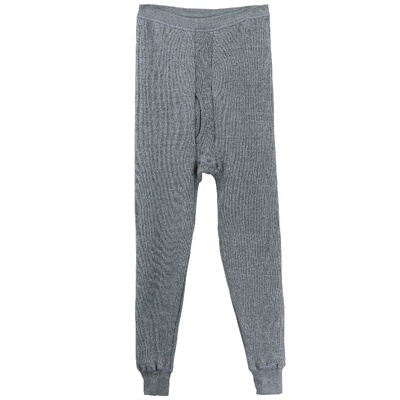 男加肥加大码高腰深裆条纹热能裤