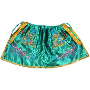 关公披风武财神关羽佛像斗篷神像佛袍神明菩萨佛衣服小双龙袍30cm