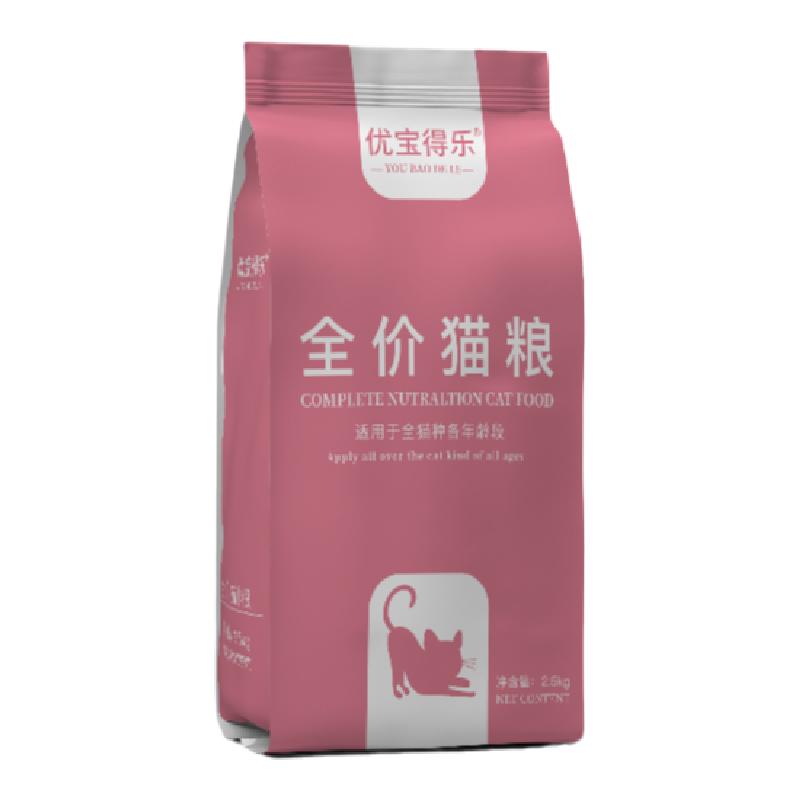 優(yōu)寶得樂貓糧牛肉味干糧增肥發(fā)腮幼貓成貓通用全階段全價5斤10斤