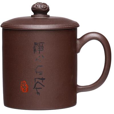 带茶隔紫砂杯！回购超高！