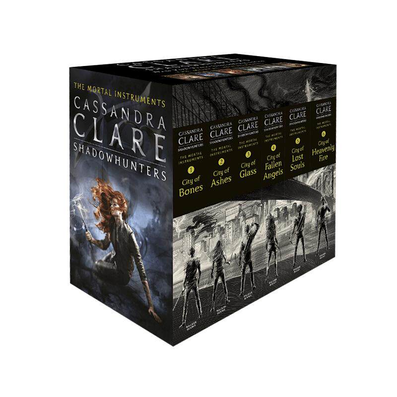 预售 暗影猎人 英文原版 The Mortal Instruments 圣杯神器 6本套装 英国版 骸骨之城