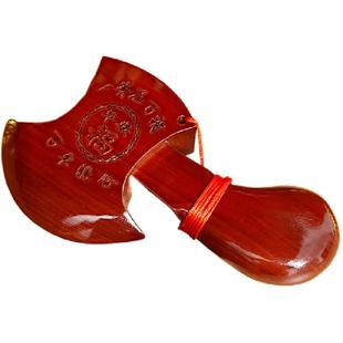 结婚桃木斧子挂件木雕枣红桃木斧头婚房摆件结婚陪嫁坐福压床搬家