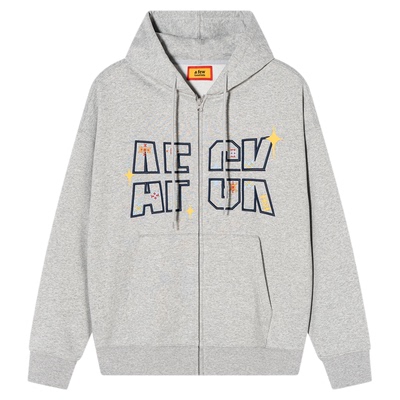 AFGK25FW民族风刺绣断裂字母开衫