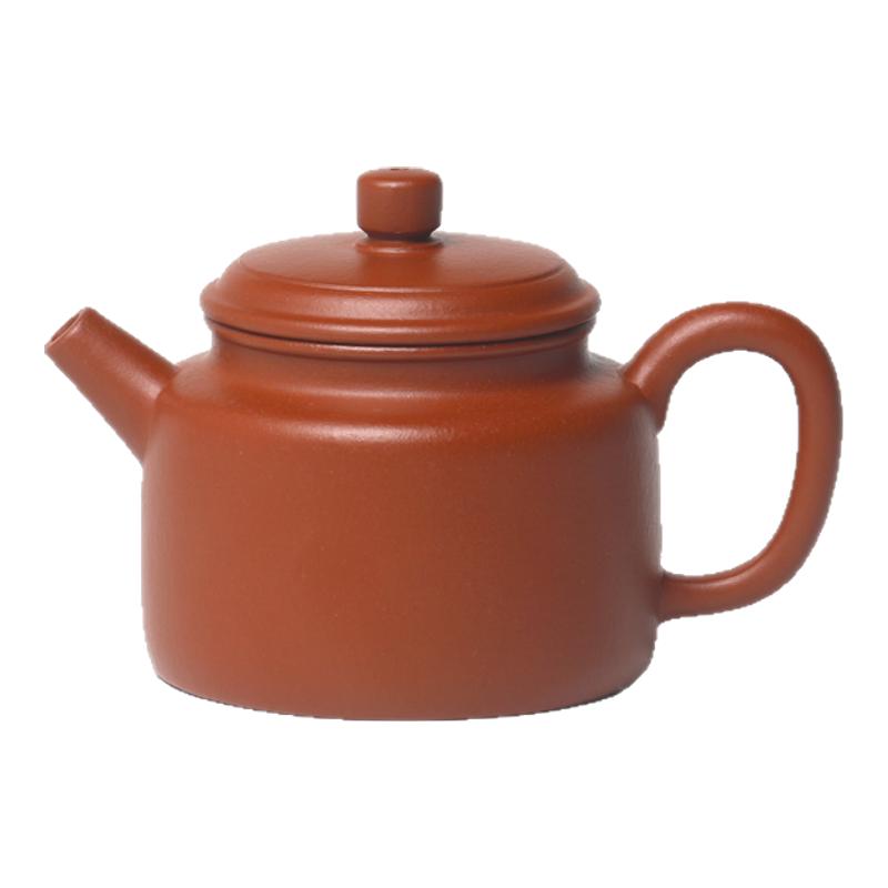 小茶壶云雅紫砂原矿朱泥德钟壶