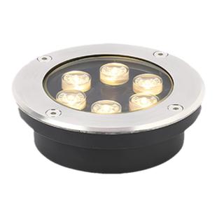 水下地埋灯超薄嵌入IP68水景观池侧壁泡水鱼池不锈钢水底射灯24V