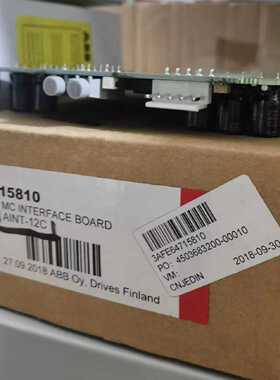 议价现货实价AINT-12C全新原装正品ABB ACS800变频器通讯光纤板