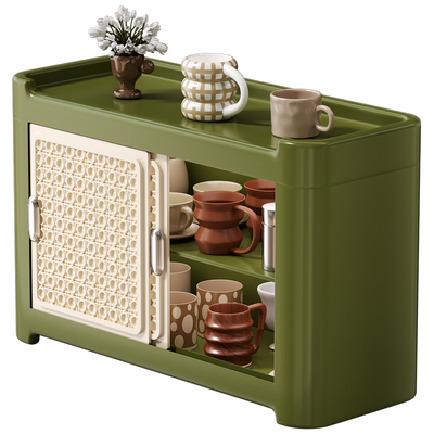 杯子收纳置物架高级感轻奢咖啡角布置咖啡杯收纳柜防尘茶杯收纳盒