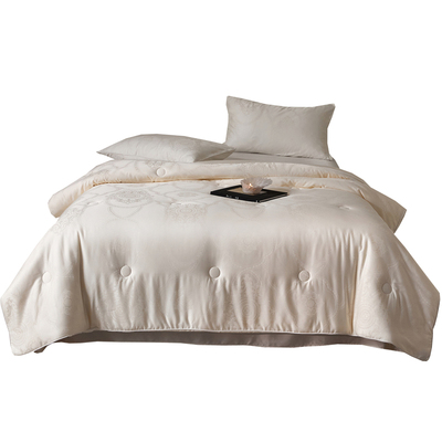 安静生活全棉混纺提花子母被芯