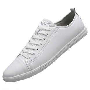 双星男鞋软底真皮小白鞋男潮流百搭板鞋男士休闲鞋子男款平底皮鞋