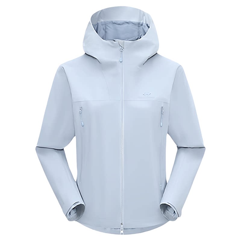 拓路者户外2L冲锋衣女春季新款户外徒步上衣登山服短款防水外套