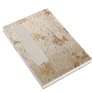 册页宣本纸半生熟加厚册页书画纸本空白折页本书法国画生宣画册奏折式12折子24页写生宣纸本创作用折叠本册页