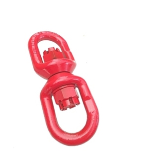 国标G80起重万向旋转吊环对称环高强度合金钢360旋转螺栓索具吊装