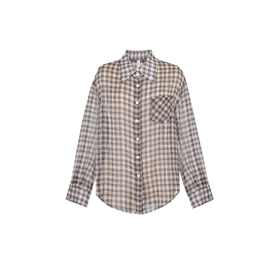 mioraStudio法式吊带背心衬衫