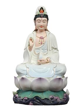 【感恩结缘优惠】《水莲全堂佛蓝衣彩》观音阿弥陀地藏菩萨供奉