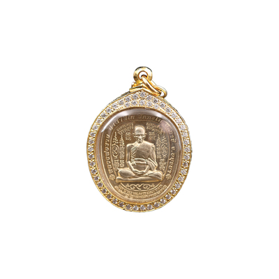 泰国正品龙婆瑞2554富贵长存苹果自身 早期 珍贵 带萨玛空卡保真