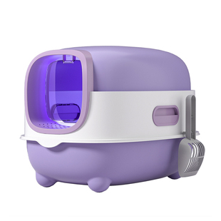 猫砂盆超大号防外溅全封闭巨大号猫厕所封闭式防带砂除臭幼猫屎盆