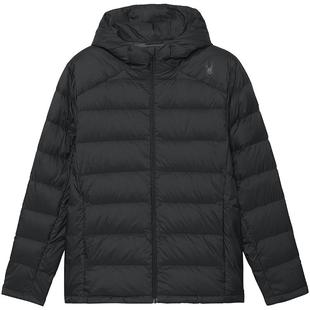 SPYDER蜘蛛秋冬男子TRAINING户外保暖鹅绒连帽羽绒服外套23MR205M