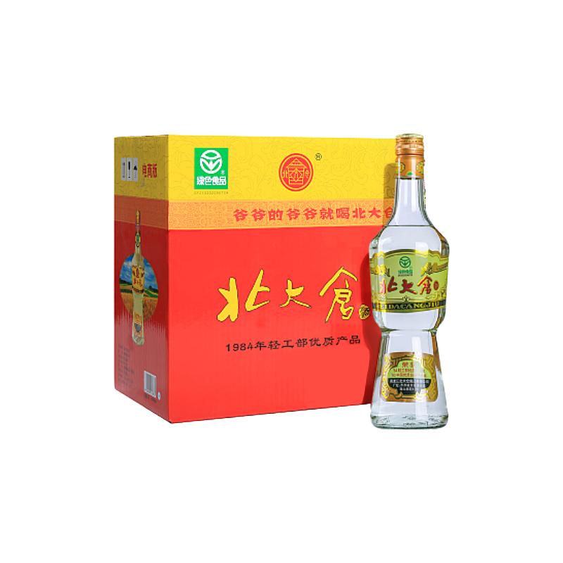 北大仓部优白酒酱香50度680ml整箱高度东北纯粮酒北大仓大部优酒