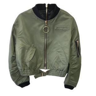 短款夹克外套女2025新款休闲工装酷盐系设计感军绿色小个子棒球服