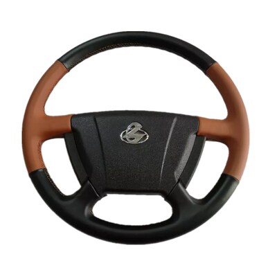大货车乘龙H7H5M3M5T5专车专用全包手缝方向盘套皮把套用品改装饰