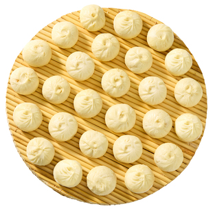 乐肴居嵊州老面黑猪肉小笼包儿童早餐半成品小肉包子手工速冻面点