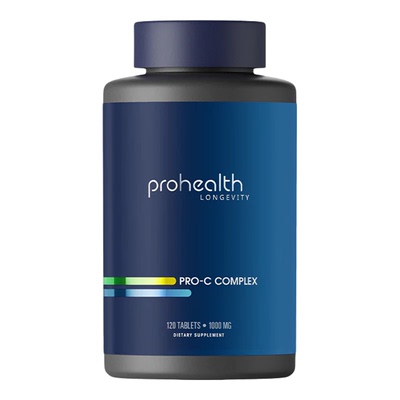 美国ProHealth Complex维生素C类黄酮复合物含钙膳食补充120粒