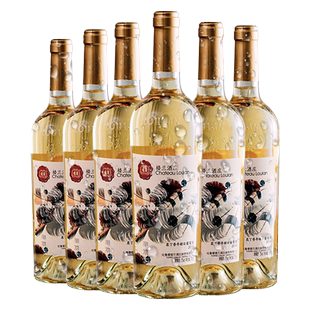 新疆楼兰晚收沁羽柔丁香半甜白葡萄酒贵腐冰酒冰镇爽口微醺六支装
