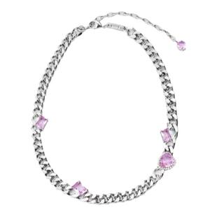 X-DUDE 璀璨系列 一见钟情心形拼接项链女日韩小众设计古巴项链