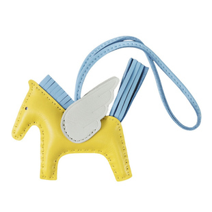 包挂件羊皮手缝小马流苏挂饰真皮挂绳马可爱时尚奢侈品包包配饰