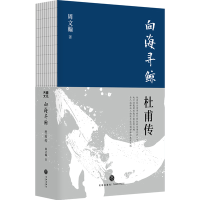 向海寻鲸：杜甫传 周文翰 无根鸟李白传作者 追寻真实的杜甫 唐代诗人图书 正版历史人物传记类书籍 天地出版社