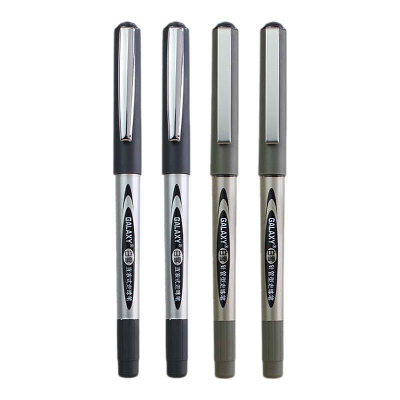 包邮白雪155/166直液式走珠笔 0.5mm 子弹头/全针管 碳素签字笔