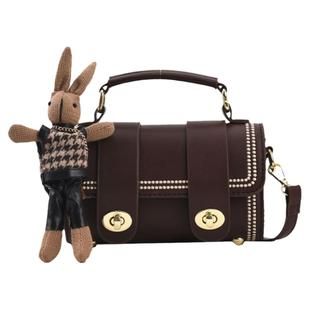 高级感质感洋气斜挎包包女春夏2025新款百搭小众ins时尚手提小包