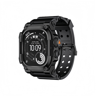 ERFG适用AppleWatch保护壳苹果Ultra3手表iWatch表带AW蛙人铠甲金属壳改装一体Ultra2高级硅胶创意男49mm配件