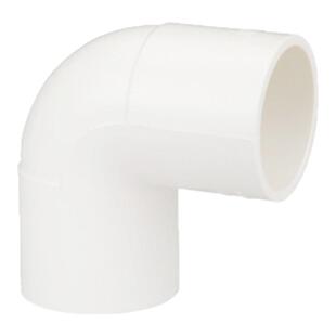 雄塑upvc饮用给水管配件市政供水管道管件90度弯头接头4分6分1寸