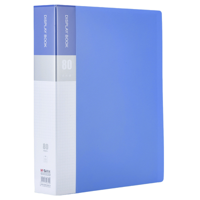 晨光加厚透明文件资料册