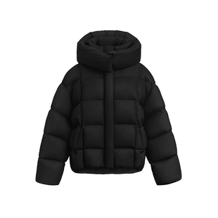 巨暖小火炉云朵泡芙90白鹅绒好看羽绒服女中长款宽松加厚保暖外套