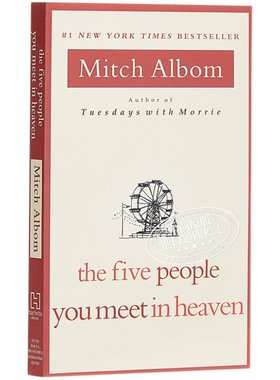 【中商原版】你在天堂里遇见的五个人 英文版 Five People You Meet in Heaven