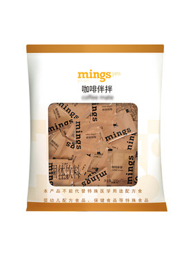 Mings铭氏方形奶精包3g*100包